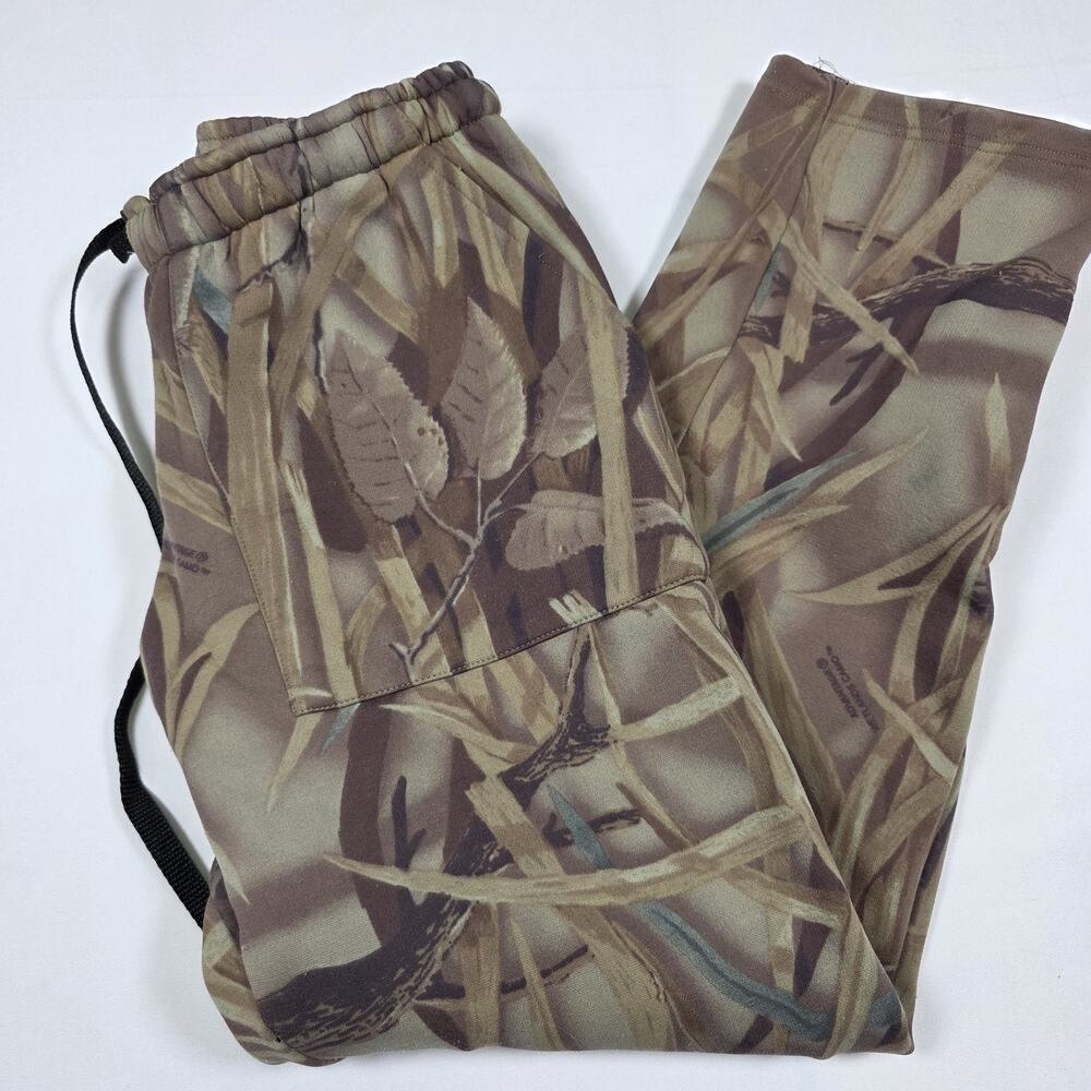 Vintage Bigfoot Camo Pants Medium Reg With Leg Zip Adj Waist Made USA Warm